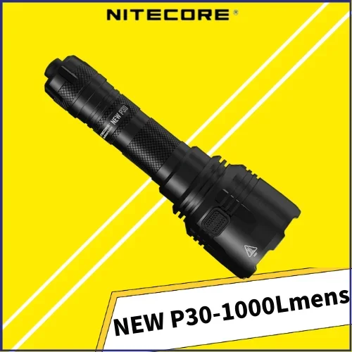 NITECORE NEW P30 Flashlight 1000 8 Lighting Modes USB Rechargeable Spotlight Highlight With CREE XP-L HI V3 LED Torch Light