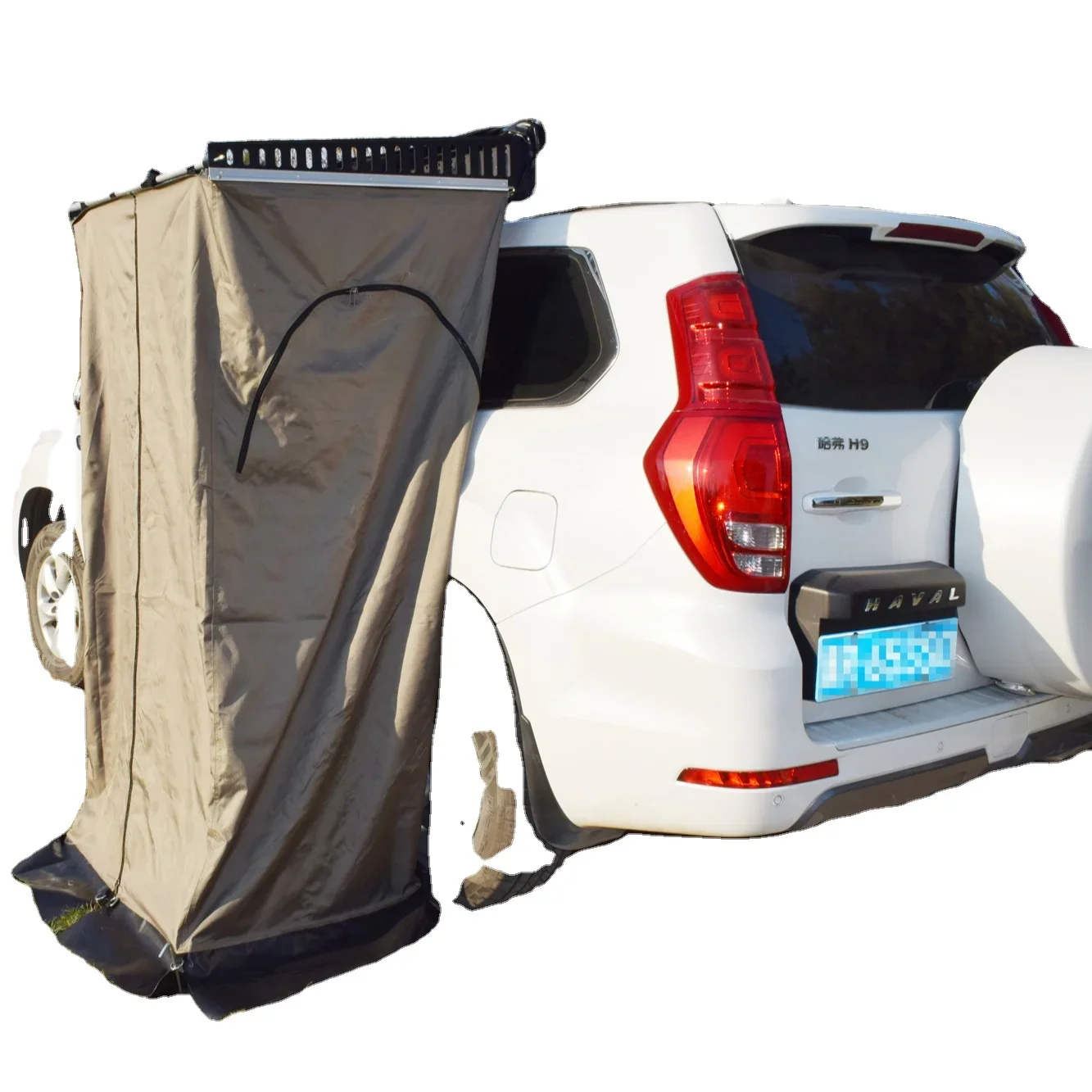 Overlanding  outdoor camping car  side mount vehicle-mounted shower toilet changing room awning  tent