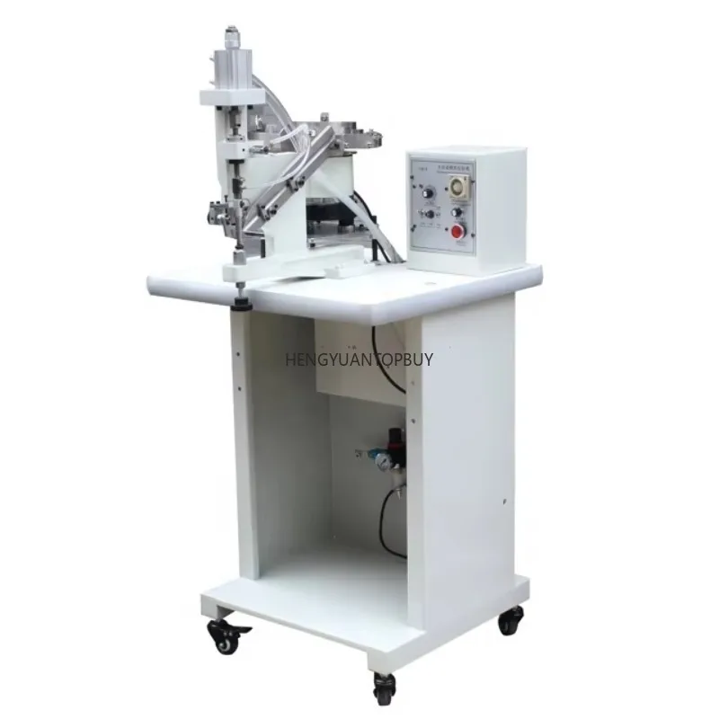 Electric Automatic Nail Setting Machine Four Claws Shape Pneumatic Power Source Motor Core Attaching Fixing Machine