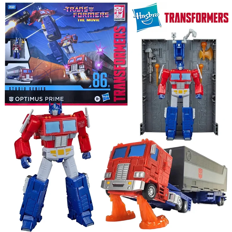 Hasbro Transformers Studio Series SS86-31 Optimus Prime Leader Class Original Action Figure Model Children's Toy Gift Collection