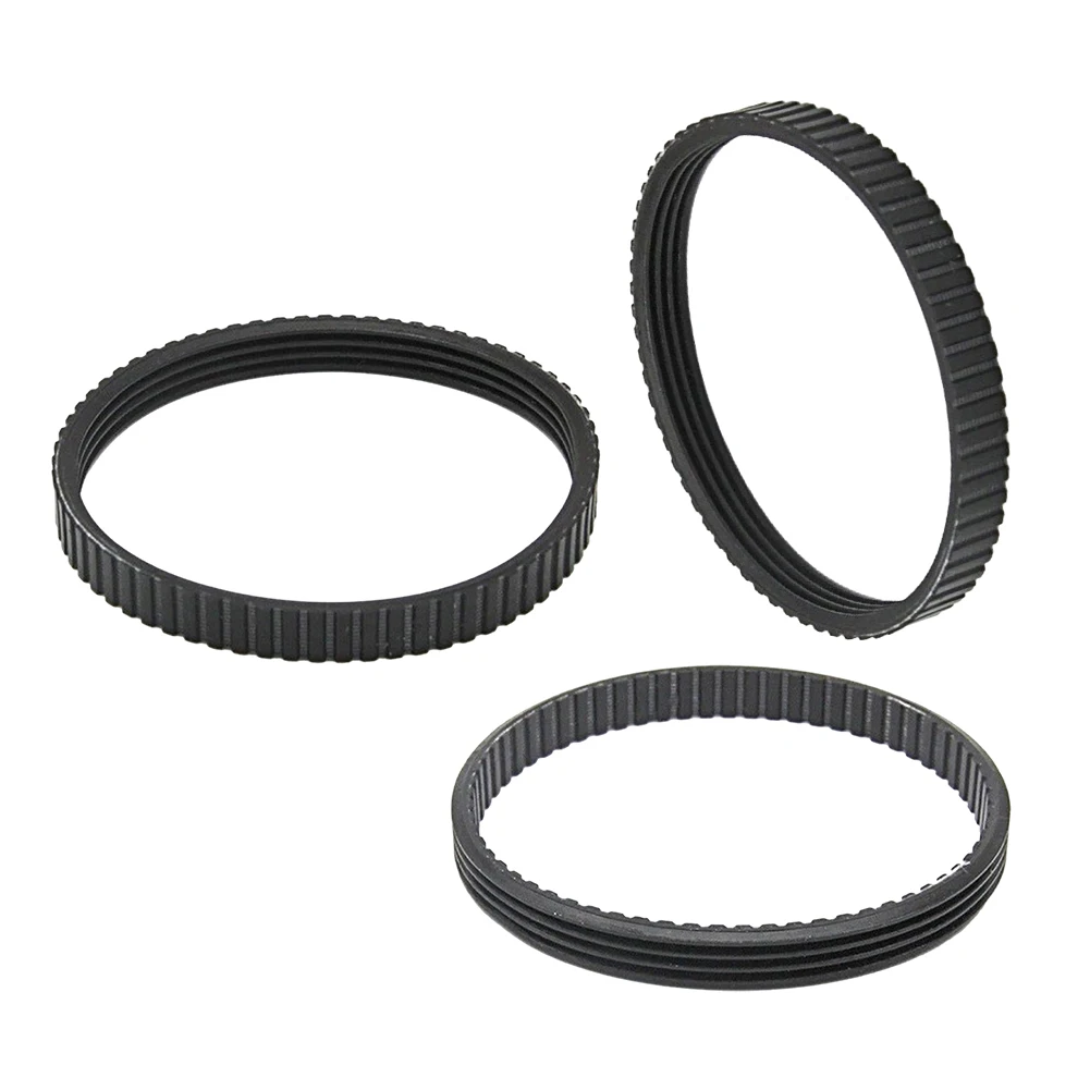 Plaina de borracha preta V-Belt, Peças de correia de transmissão, Acessórios para ferramentas elétricas, 268mm, 225469-5, 3 peças