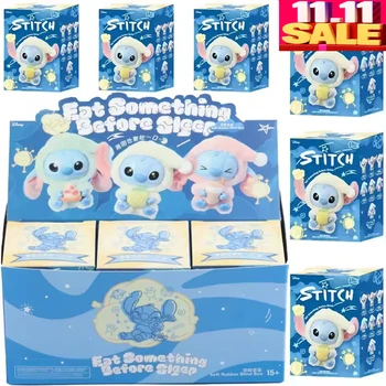 Hot New Miniso Stitch Eat Something Before Sleep Disney Blin...