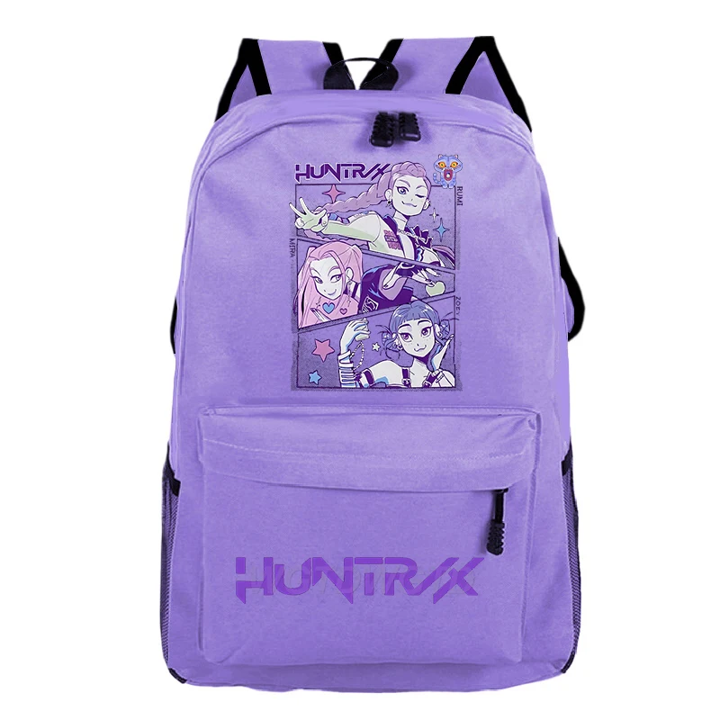 

Anime Kpop Demon Hunters Huntrix Backpack Student Bag Children Teeneger Schoolbags Large Capacity Bag Girls Boys Book Bags Gifts