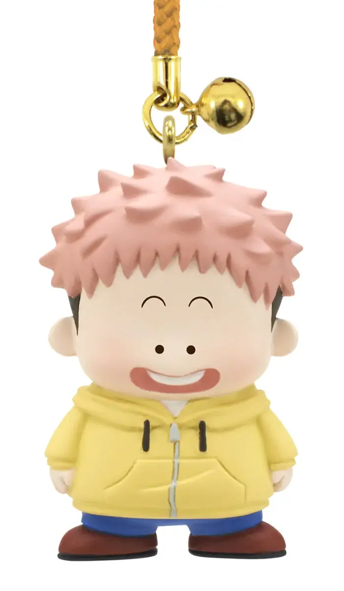 Genuine Japanese Kitan Club Capsule Toy Jujutsu Kaisen Gojo Satoru Kugisaki Anime Figures Cute Bells Keychain Collection Gift