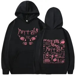 Melanie Martinez Muziekalbum Portals Herenhoodie Damesmode Eenvoudig sweatshirt met lange mouwen Street Trend Grote hoodie