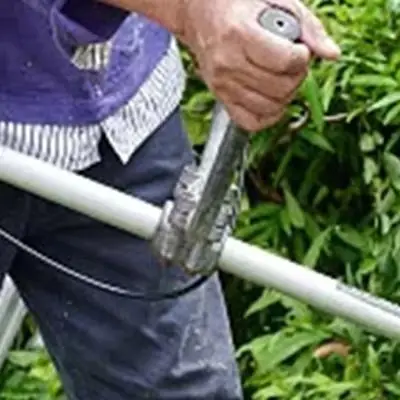 Brushcutter Trimmer Control Tube Handle with Switch and Throttle Trigger Cable Compatible with Various for trimmers and