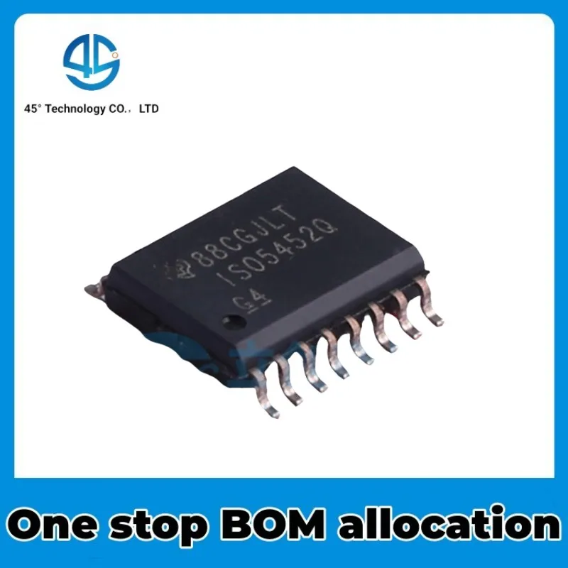 

5PCS ISO5452QDWRQ1 SOIC16 high CMTI isolated gate driver IC 1.255W power dissipation NEW IC Chip