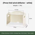 Three fold - white