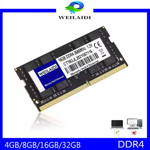 Memoria Ram ddr4 4GB 8GB 16GB 32GB 2400 2666MHz 3200 RAM for Laptop Notebook Memory RAM DDR4 1.2V Laptop RAM 260pin SO-DIMM Rams