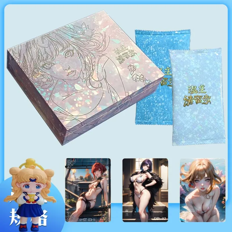 2024 Newest My Lord Please Stay Waifu Goddess Story Collection Card Swimsuit Bikini Booster Box Habbies Gift