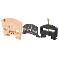 A51Q-4/4 Elevador de cuerdas de violín Cambio Herramientas de puente de violín Plantilla de puentes de violín Accesorios duraderos para violín, Luz
