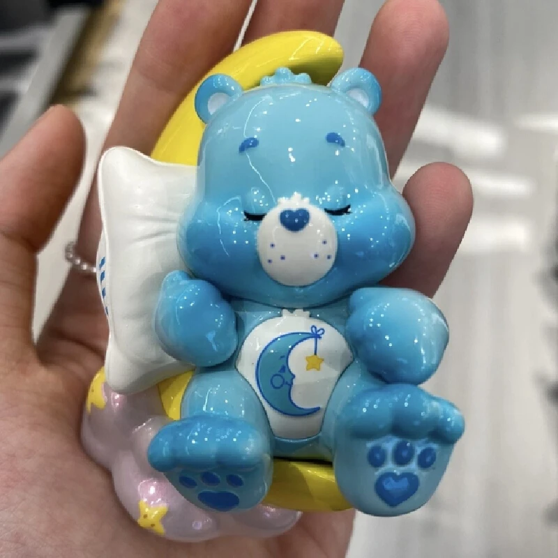 Carebears miniso sky bear série 3 yunzhong paraíso quarta geração caixa cega ornamento feito à mão modelo feriado coletar presentes