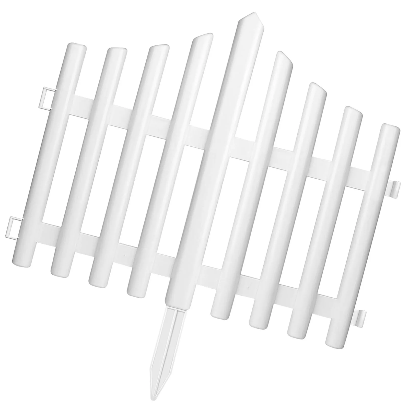 

White Plastic Decorative Fences Garden Borders Landscaping Insta Fence for Patio Landscape Accessories