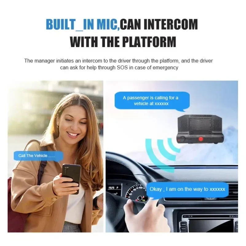 2 Channel 4g Gps Car Dvr Video Recorder Driving Recorder H.265 4ch Two 256g Tf Card Kit Car Bus Cctv Dvr Box Vehicle Dash Camera
