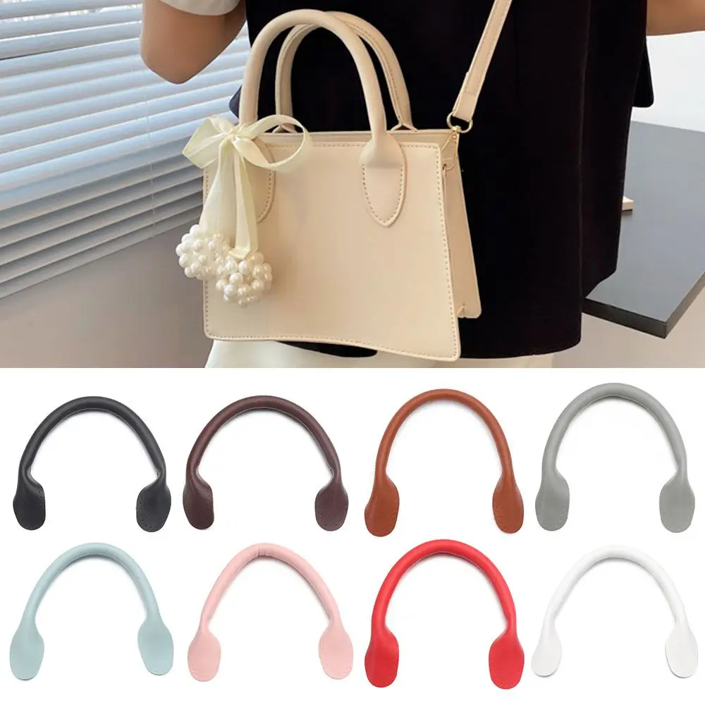 1 Pcs PU Leather Bag Belt Detachable Handle Shoulder Bag Handbag Band Handle Strap Replacement Accessories