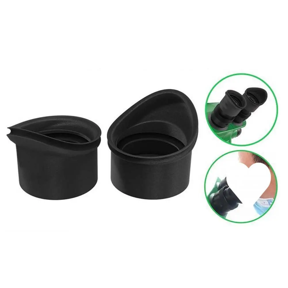 

For Sample Observation Microscope Eyecup Silicone Pad Highly Elastic Eyepiece Cover Microscope Cover Reduces Eye Fatigue