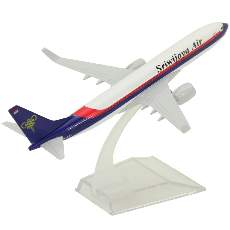 

Diecast 1:400 Scale Air Srivia B737-800 Militarized Combat Alloy & Plastic Passenger Jet Model Toy Gift Collection Simulation