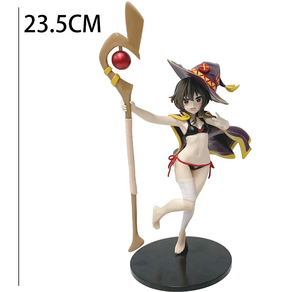 حار أنيمي نعمة الله على هذا العالم الرائع 23 سنتيمتر Megumin عمل الشكل تمثال لطيف للفتيات هدايا عيد الميلاد/الهالوين