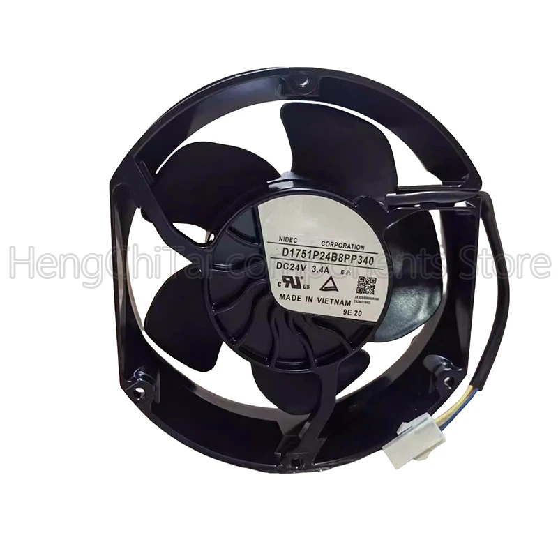 

Original 100% Working D1751P24B8PP340 3.4A 24V cooling fan