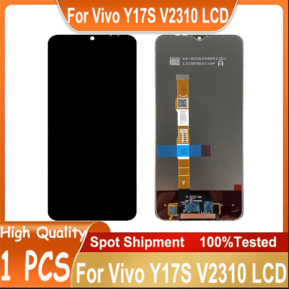 Original For Vivo Y17s LCD Display Touch Screen Digitizer Assembly Replacement For Vivo Y17S Display Repair Parts