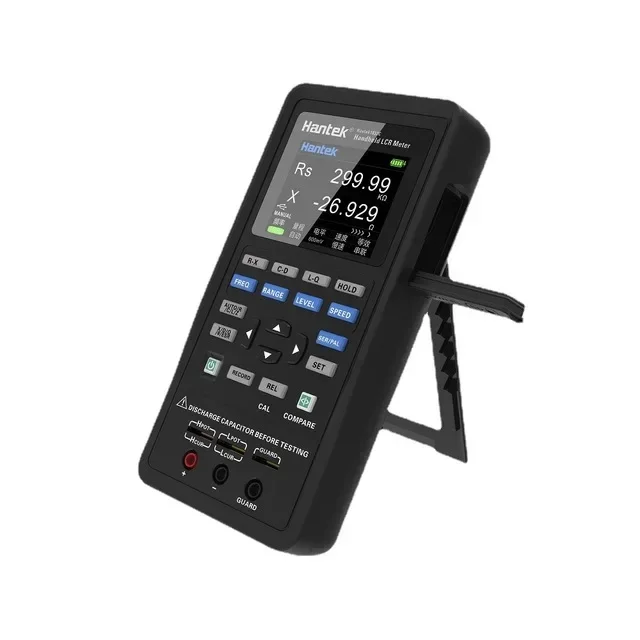 Hantek1832C/1833C Portable Digital LCR Meter 7/10 Test Frequency Handheld R/C/L Tester Measure Resistance Capacitance