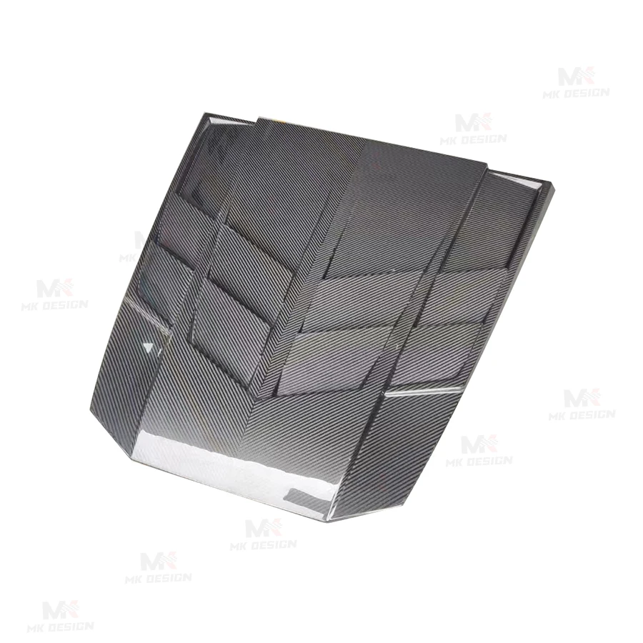 

Carbon Fiber Front Engine Bonnet Hood Cover for Mercedes-Benz G Class W464 G500 G63 2019+ C Style Front Bonnet Cover Car Styling