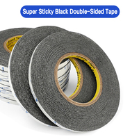 50meters 1/2/3/5/8/10/12/15mm Thick Sticker Double Side Adhesive Tape Fix for Mobile Phone Screen LCD Display Repair Tape