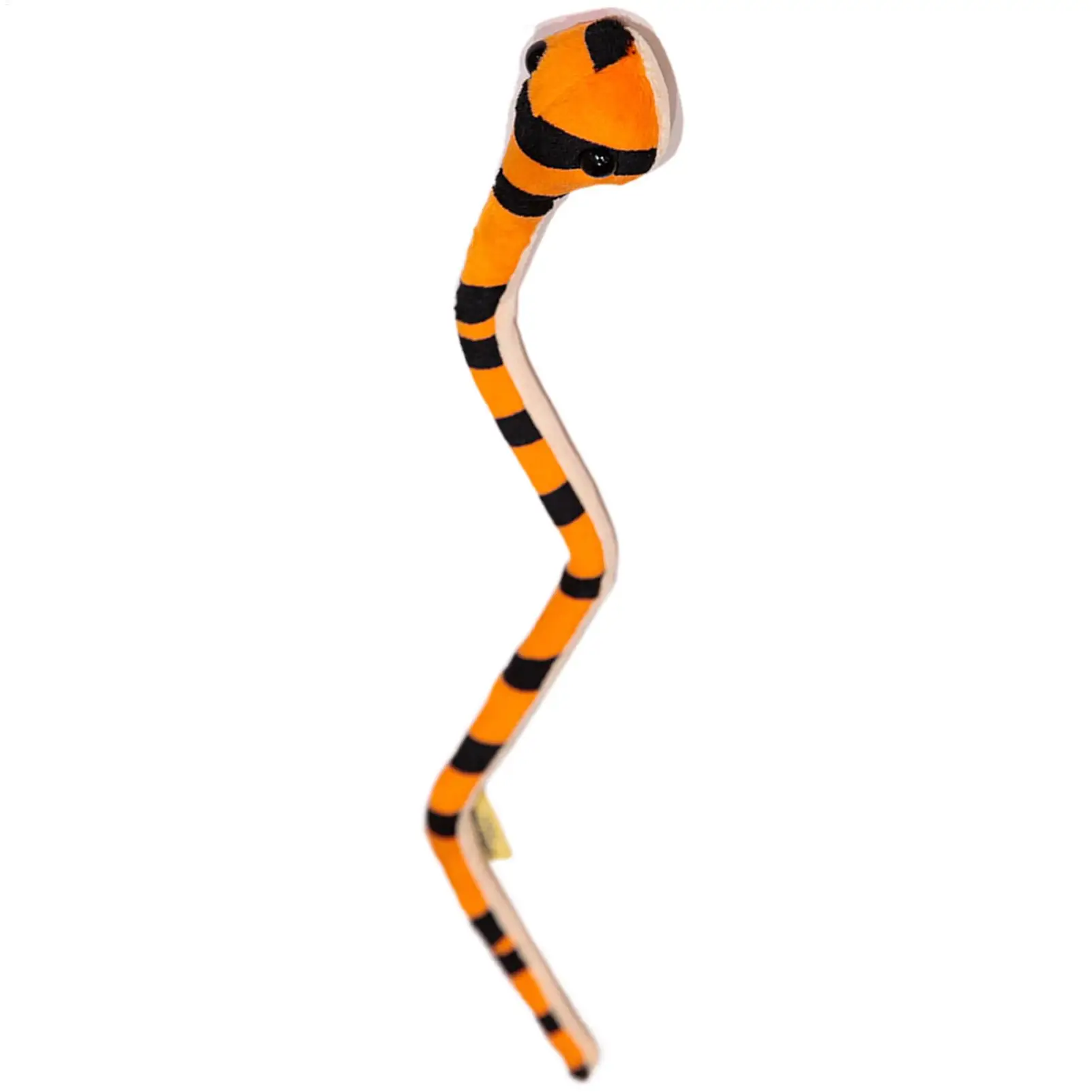 Snake Plushie Soft Cuddly Snake Plushie Hangable Toy Skin-Friendly Stuffed Snake Wrist Doll With Flexible Joint For Hair Wrists