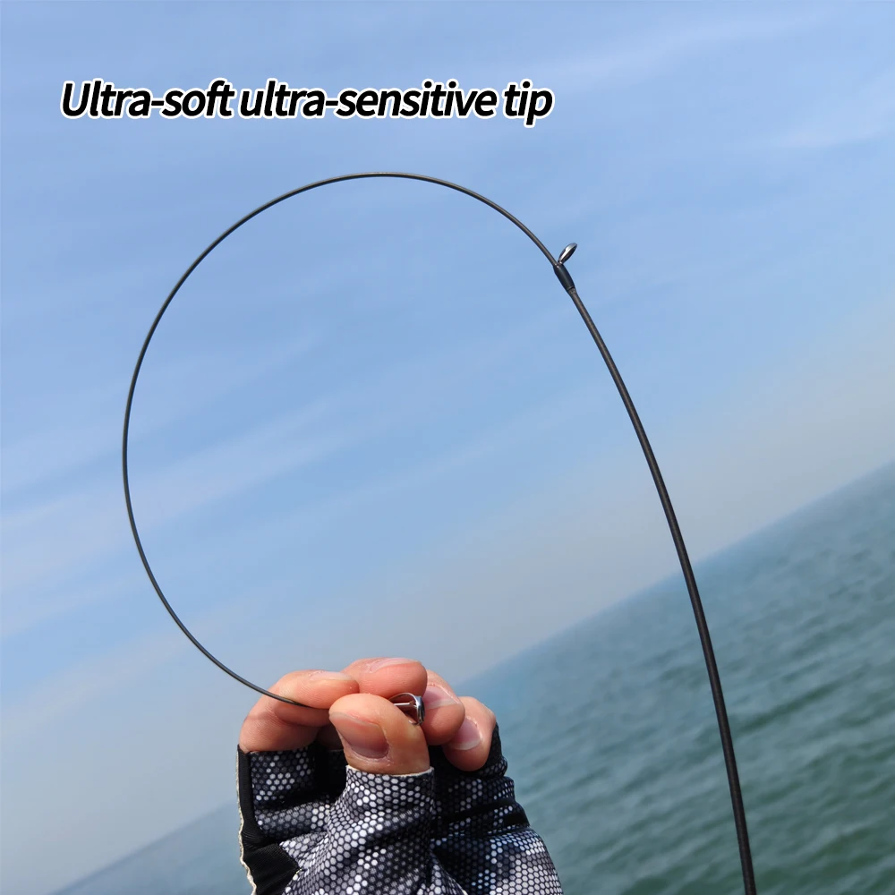 ROLLFISH Ultra-light Portable Telescopic UL Power Carbon Fiber Spinning/Casting Travel Fishing Rod for Trout & Bass - view 2