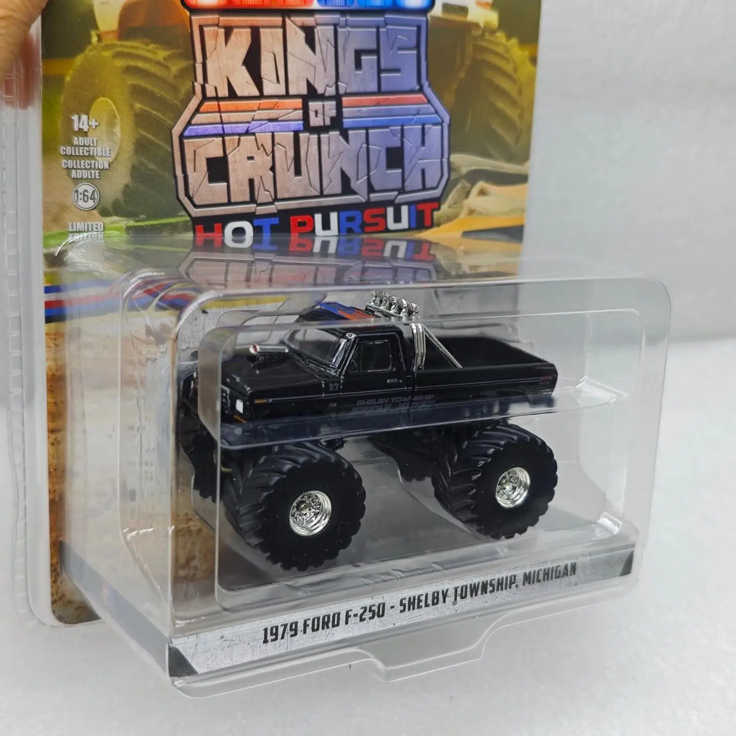 

GreenLight 1:64 1979 F-250 Имитационная модель автомобиля из сплава Мини-игрушка Дисплей Орнамент Подарок