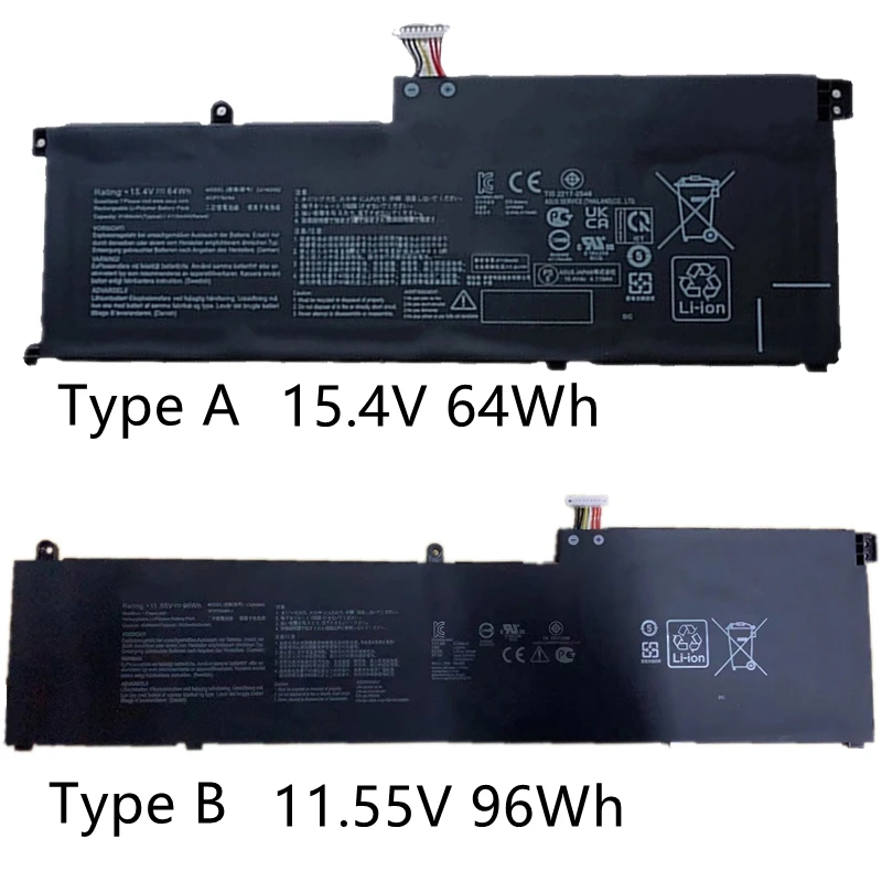 Imagem -05 - Supstone C41n2002 C32n2002 Bateria do Portátil para Asus Zenbook 15 Bx535lh Um535qe Um535qa Um5500qa Ux535lh Ux535li Ux564eh Q528eh