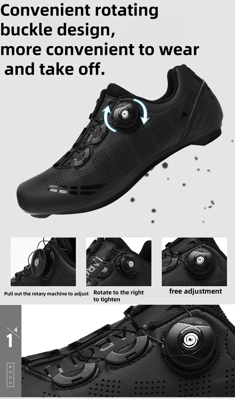 Fotografia 6: Sapatos masculinos para mountain bike mtb, respiráveis, antiderrapantes, de alta dureza, adequados para corridas de estrada ao ar livre, passeios off-road na montanha 37-46