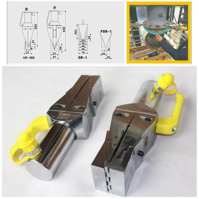FSH-14 Integral Flange Separator Hydraulic Expand Machine Hydraulic Separator 14T Suitable For Maintenance And Valve Replacement
