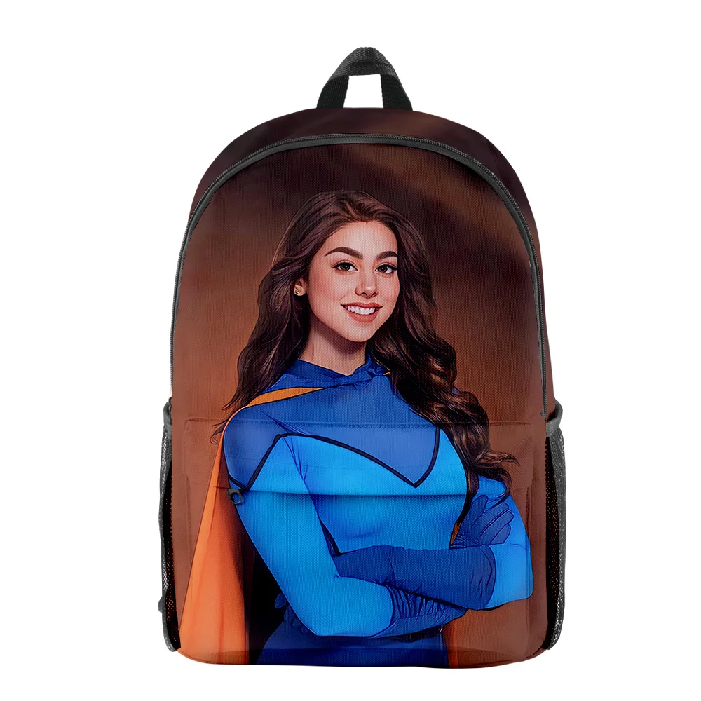 Kira Kosarin-mochila Harajuku para adultos y niños, morral informal para la escuela de Anime, Unisex