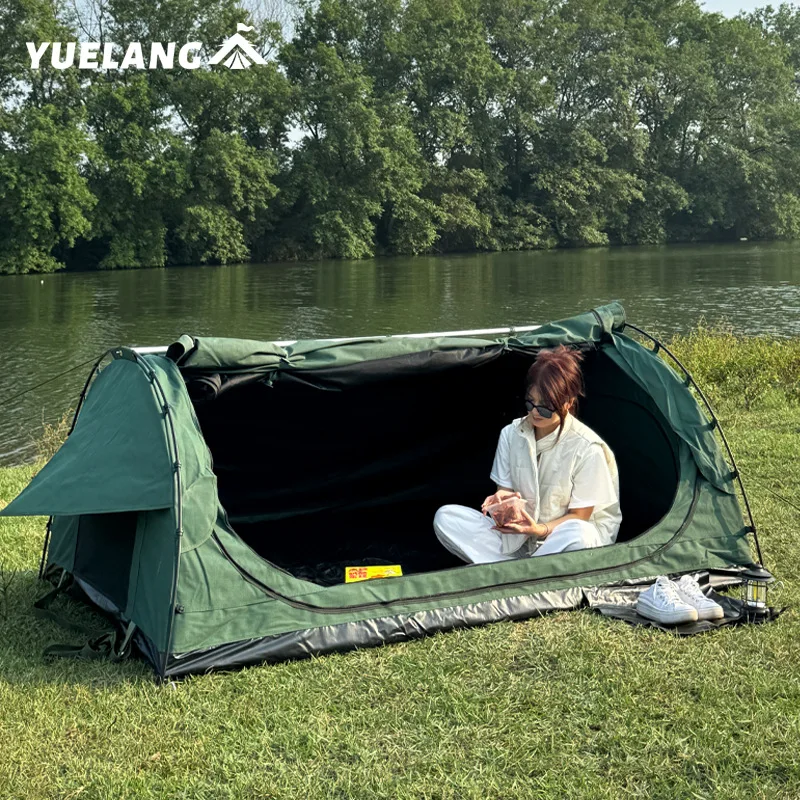 The source can be customized Australian hot-selling swag tent outdoor camping hiking mosquito-proof mesh tent