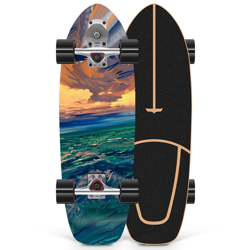 Hot Selling 32inches Surfing Boards Surfing Skate Cruiser Skateboards