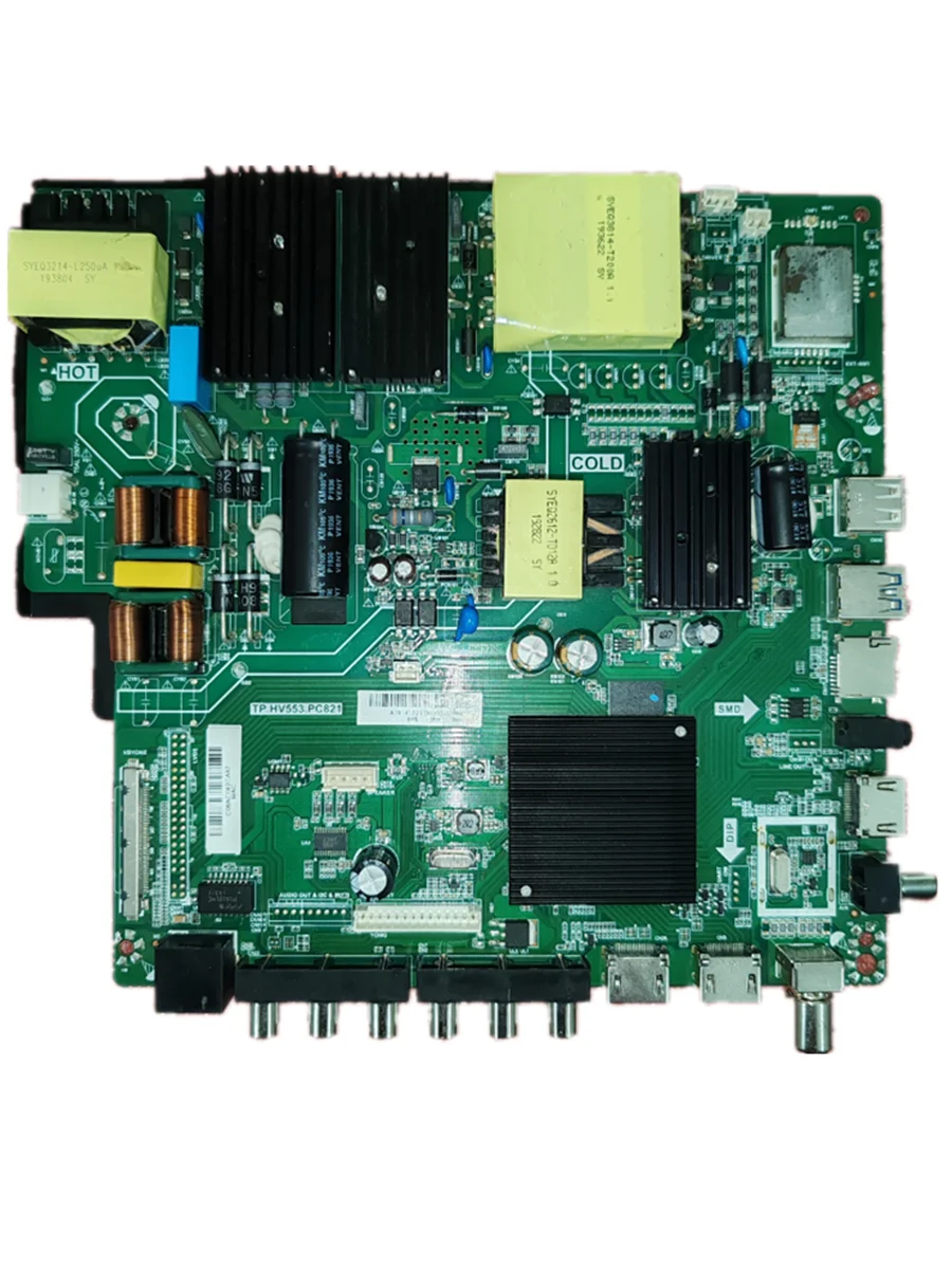 Imagem -06 - Network tv Motherboard 4k Wi-fi Compatível com Vários Idiomas Tela Led 138w Tp.hv553.pc821