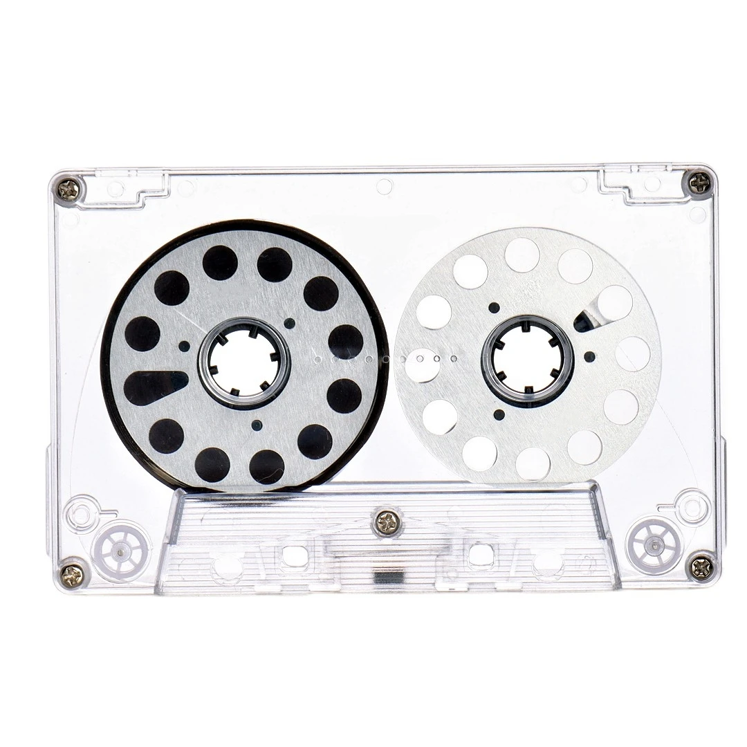 Homemade 46Min Metal Reel Cassette Blank Tape Magnetic Audio DIY Reel to Reel Cassette