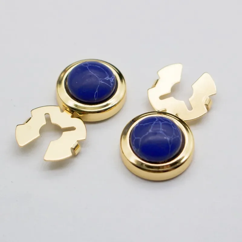 Angel\'s Eye Exquisite Pattern Cufflinks Men and Women Shirt Button Friends Lucky Gifts Business Party Clothing Accessories