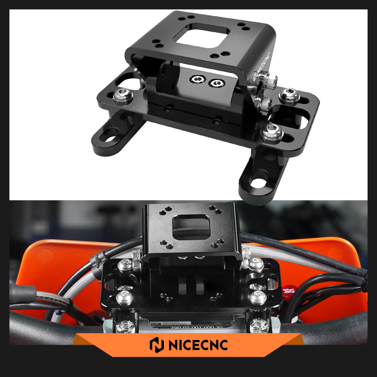 2023 2022 For KTM 390 790 Adventure 690 Enduro SMC R Husqvarna 701 Enduro 701 Supermoto GPS Mount Bracket For GasGas 700 SM ES