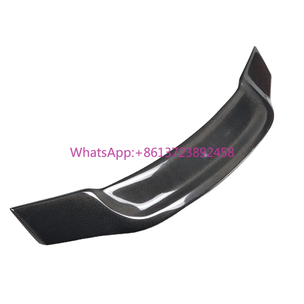 

Carbon Fiber R Rear Spoiler Car Exterior Accessories Rear Trunk Wing Spoiler for Mercedes Benz C Class W204 4 Door 2018-2013
