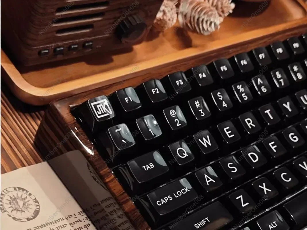 Retro Mechanical Keyboard JTK MR100 Tri - Mode RGB