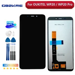 OUKITEL WP20 LCD 디스플레이용 오리지널 터치 스크린, WP20 Pro WP32 디지타이저 어셈블리 교체 부품, 5.93 인치, 신제품