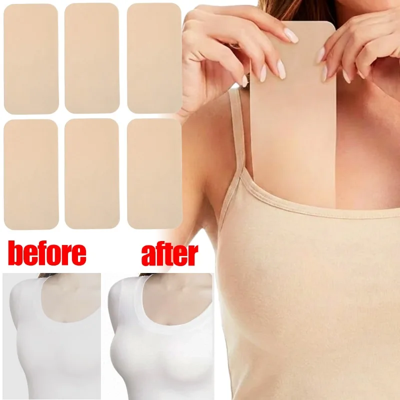 Silicone Breast Lift Tape Self-Adhesive Nipple Cover Invisible Push Up Bra Pads Reusable Strapless Dress Chest Stickers Women