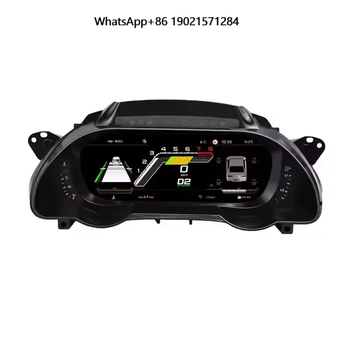 

Car Instrument Cluster Digital Cluster LCD Dashboard for A4 2009-2016 Digital Speedometer