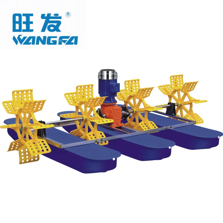 

Электрический аэратор с 4 импеллерами мощностью 2 л.с. для креветочных ферм