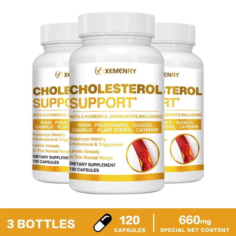 Cholesterol Supplements - Keep Blood Flowing and Promote Cardiovascular Health