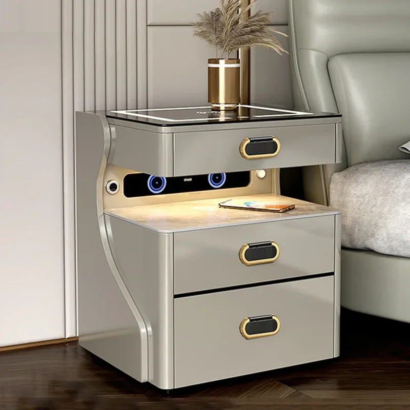 Modern Console Nightstands Smart Closets Mobile Storage Nordic Coffee Tables Designer Luxury Table De Chevet Indoor Furnitures