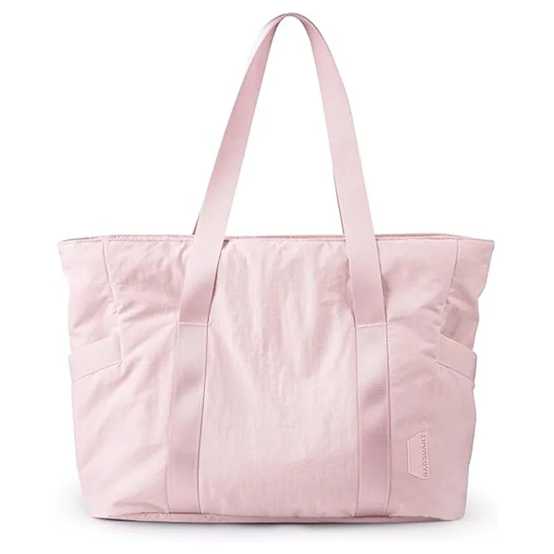 Sac fourre-tout avec fermeture éclair pour femme, compartiments de gym, ordinateur portable, travail, infirmière, danse, yoga, sport, voyage, SR12