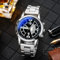 New Men Watches Luxury Brand Square Casual Quartz Watch for Men Leather Strap Date Calendar Watches Relogio Masculino Mens Watch